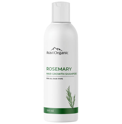 Aravi Organic Rosemary Castor Hair Growth Shampoo - Classic Derma