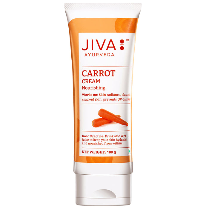 Jiva Ayurveda Carrot Cream (100gm Each) - Classic Derma