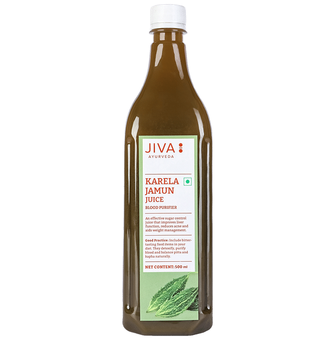 Jiva Ayurveda Karela Jamun Juice - Classic Derma
