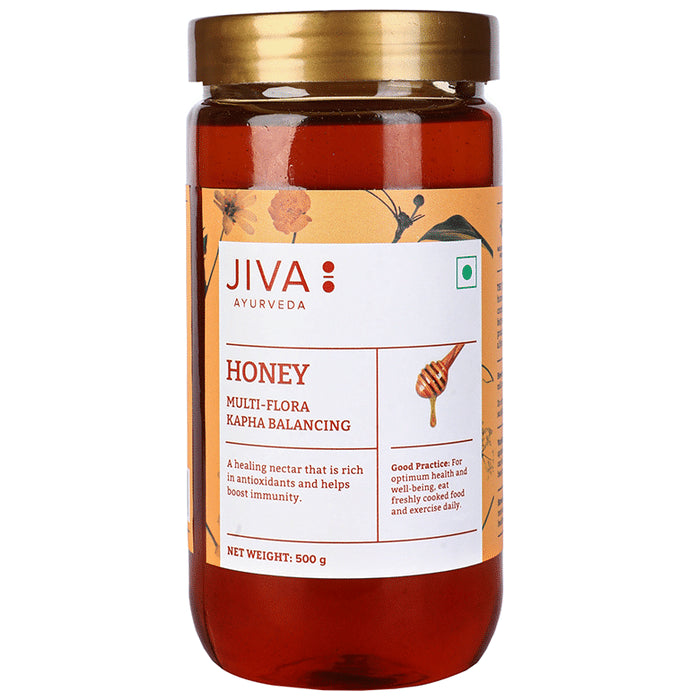 Jiva Ayurveda Multiflora Honey for Immunity & Antioxidant Support - Classic Derma