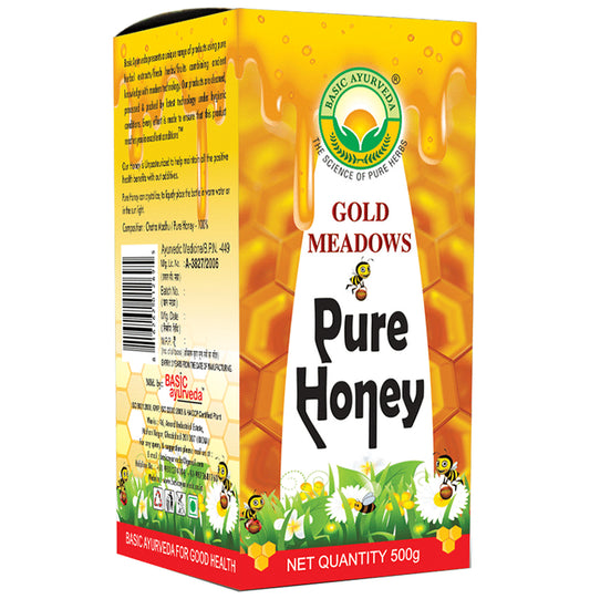 Basic Ayurveda Pure Honey (Gold Meadows) - Classic Derma