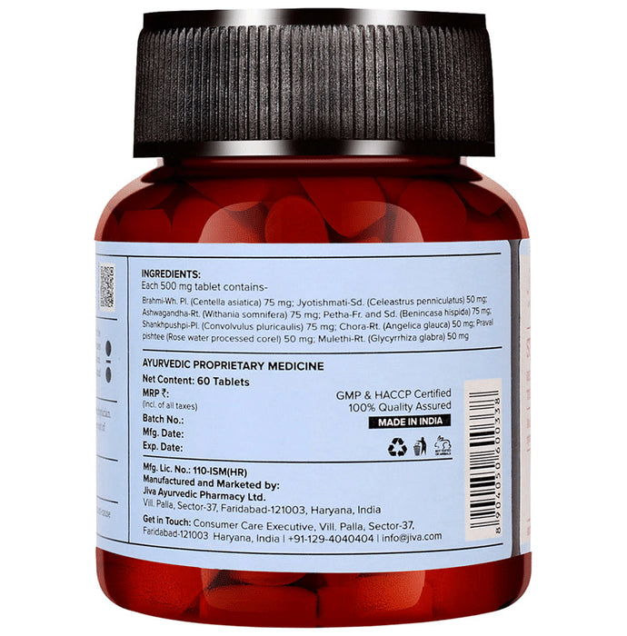 Jiva Ayurveda Stress Free Tablet (60 Each)