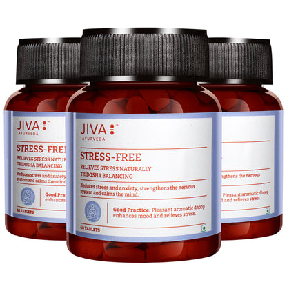 Jiva Ayurveda Stress Free Tablet (60 Each)