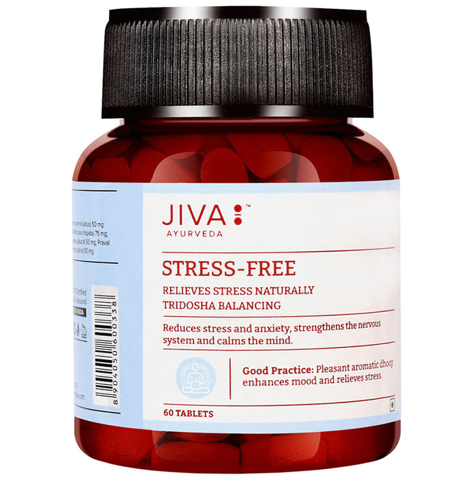 Jiva Ayurveda Stress Free Tablet (60 Each)