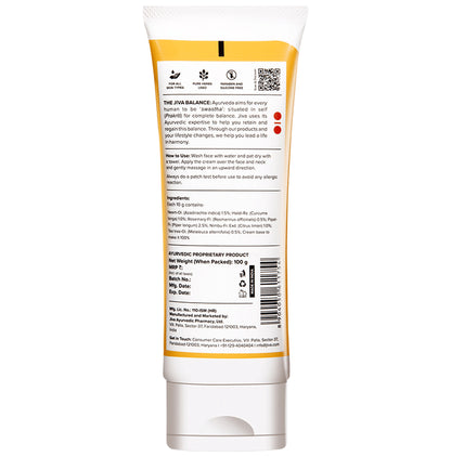 Jiva Ayurveda Turmeric Cream Spotless Skin (100gm Each)