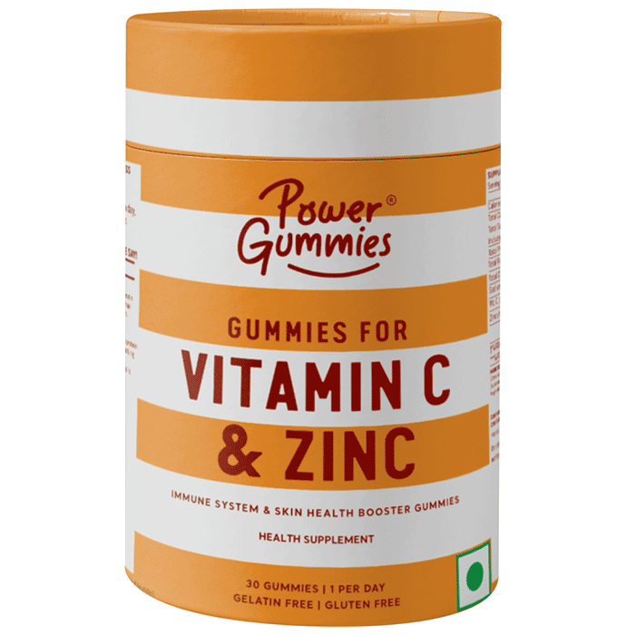 Power Gummies Gummies for VItamin C & Zinc - Classic Derma