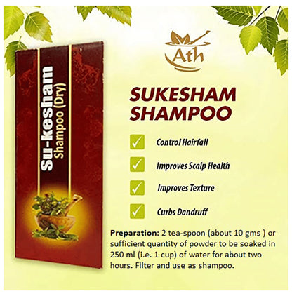 Ath Su-Kesham Hair Care Kit 3 Months Pack (Hair Oil + Shampoo + Capsule + Tablet + Lepa)