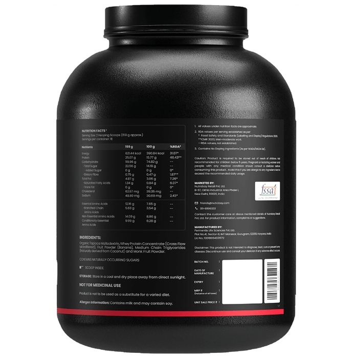 Athlab Unreal Gains Powder Banana Smoothie