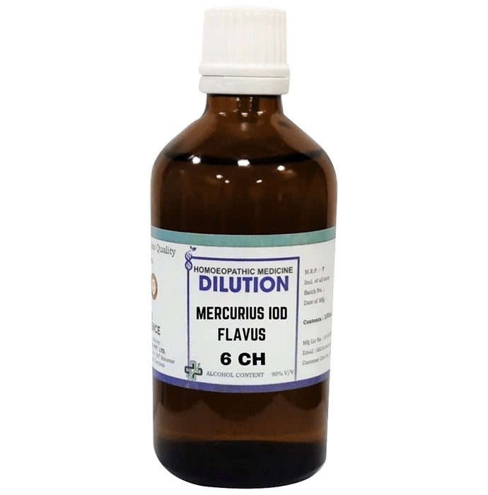 LDD Bioscience Mercurius Iod Flavus Dilution 6 CH - Classic Derma