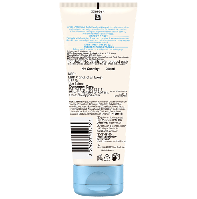 Aveeno Dermexa Daily Emollient Cream
