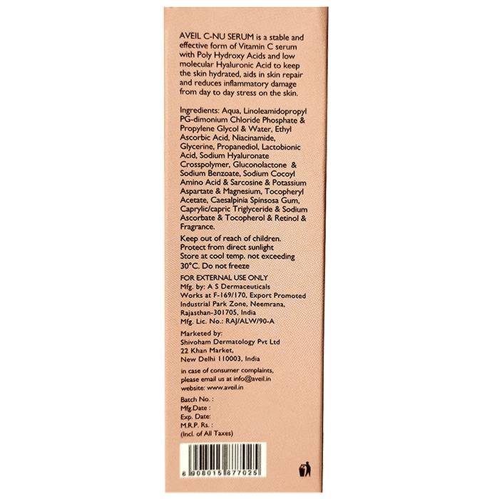 Aveil C-Nu Vitamin C Serum