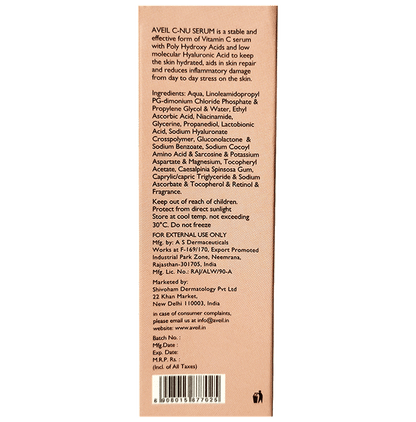 Aveil C-Nu Vitamin C Serum