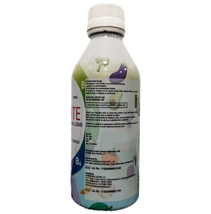 Avoforte Multivitamin & Multi-mineral Liquid Delicious Pineapple & Orange
