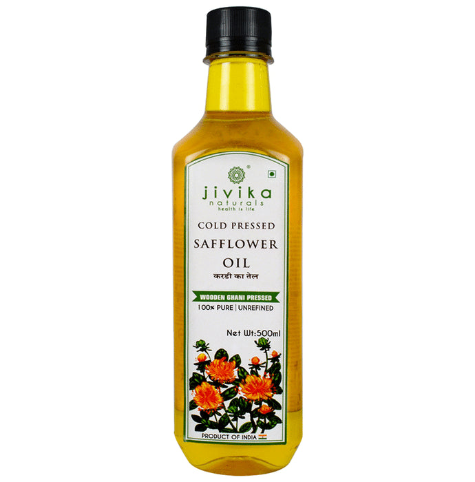 Jivika Naturals Cold Pressed Safflower Oil - Classic Derma