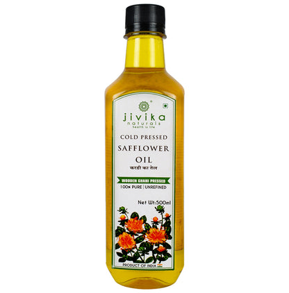 Jivika Naturals Cold Pressed Safflower Oil - Classic Derma