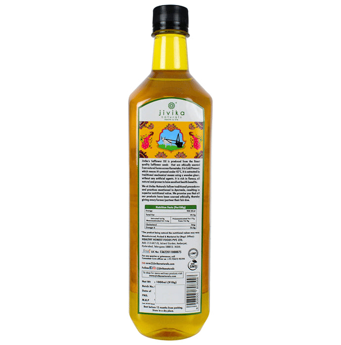 Jivika Naturals Cold Pressed Safflower Oil