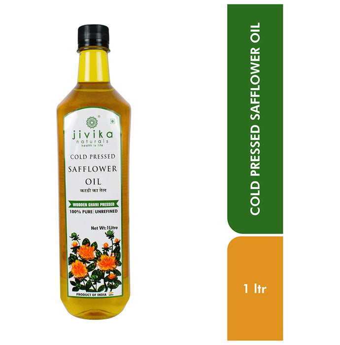 Jivika Naturals Cold Pressed Safflower Oil