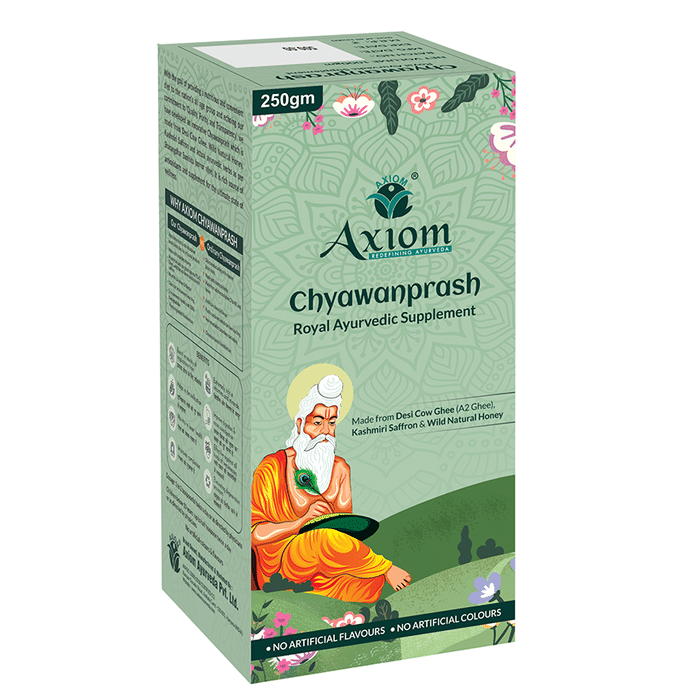 Axiom Chyawanprash Royal Ayurvedic Supplement | For Immunity, Detoxification & Antioxidant Support - Classic Derma