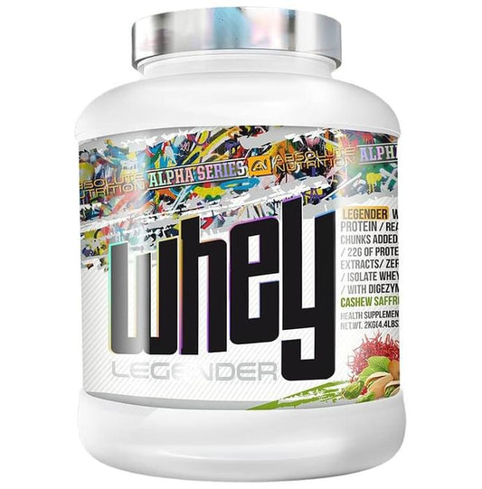 Absolute Nutrition Legender Whey Protein Powder Pista - Classic Derma