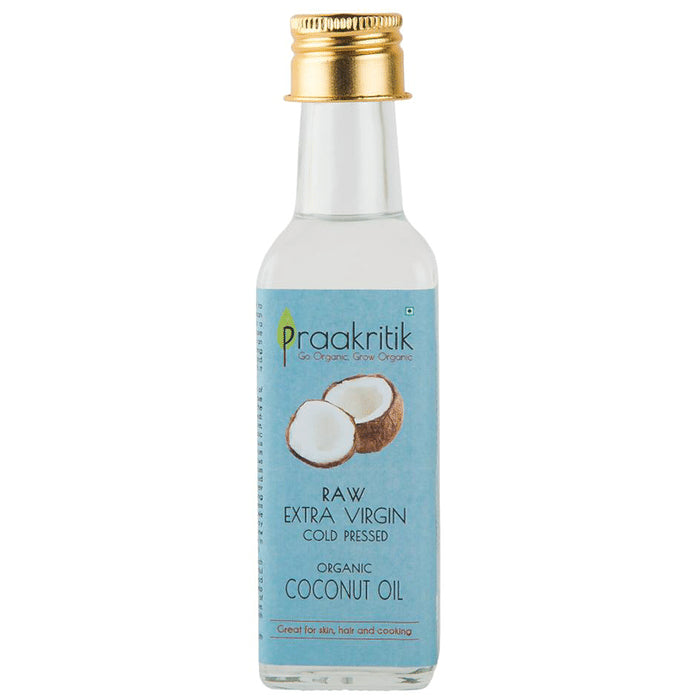 Praakritik Raw Extra Virgin Cold Pressed Organic Coconut Oil - Classic Derma