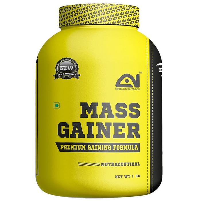 Absolute Nutrition Mass Gainer Strawberry - Classic Derma