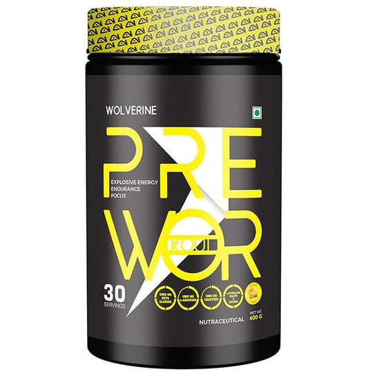 Absolute Nutrition Wolverine Pre Workout Powder Orange - Classic Derma