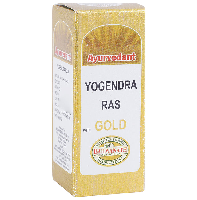 Ayurvedant Yogendra Ras with Gold Tablet - Classic Derma