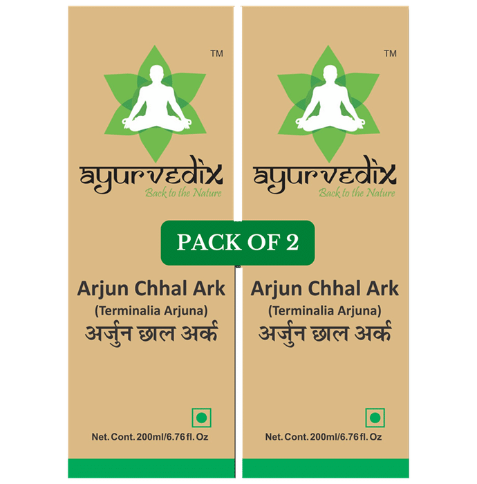 Ayurvedix Arjun Chhal Ark (200ml Each) - Classic Derma
