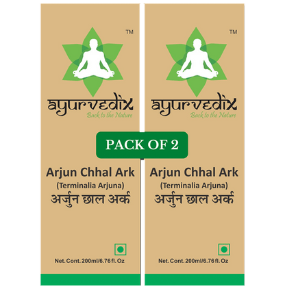Ayurvedix Arjun Chhal Ark (200ml Each) - Classic Derma