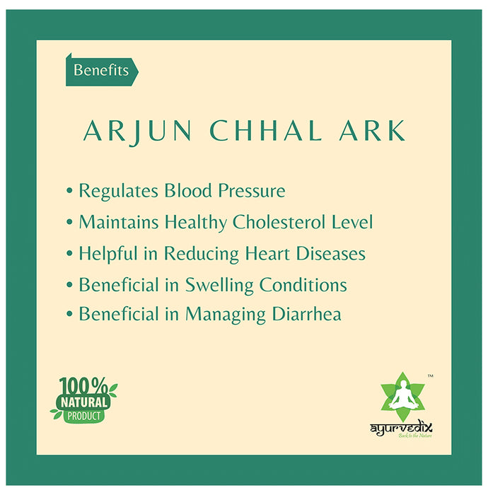 Ayurvedix Arjun Chhal Ark (200ml Each)