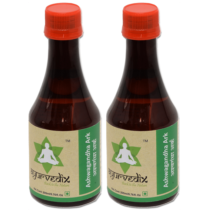 Ayurvedix Ashwagandha Ark(200ml Each) - Classic Derma