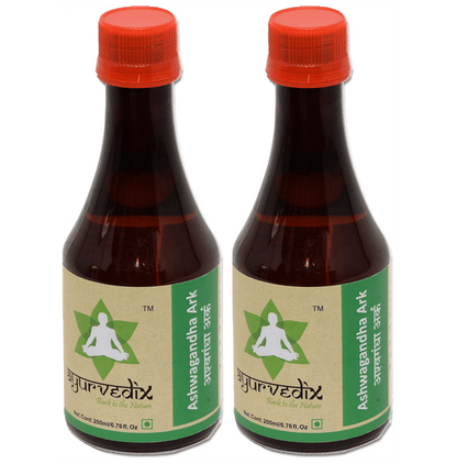 Ayurvedix Ashwagandha Ark(200ml Each) - Classic Derma