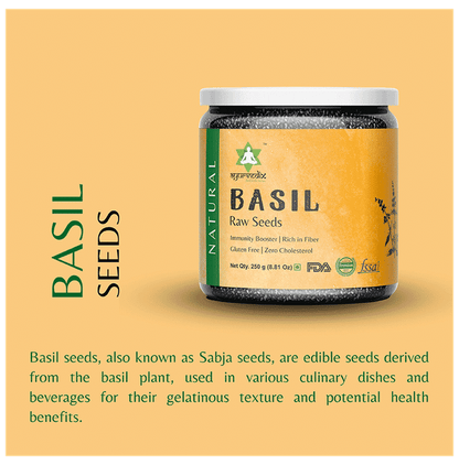 Ayurvedix Basil Raw Seeds