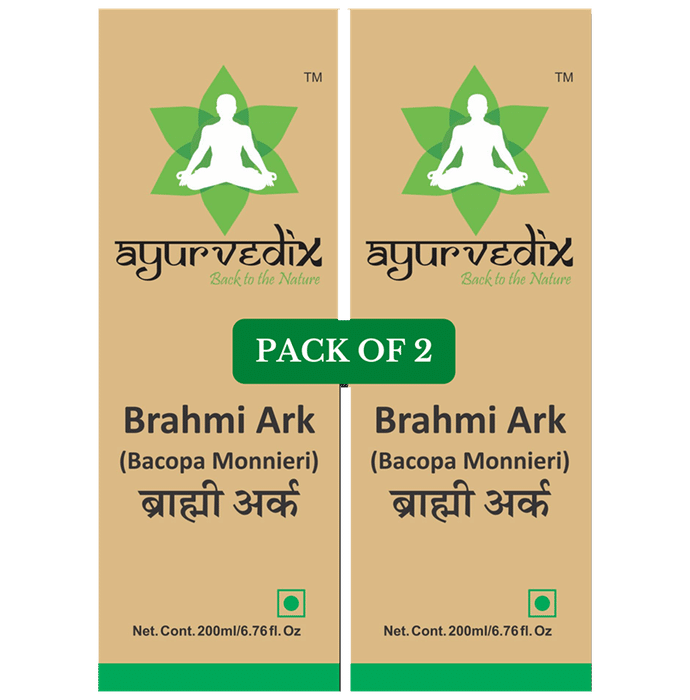Ayurvedix Brahmi Ark (200ml Each) - Classic Derma