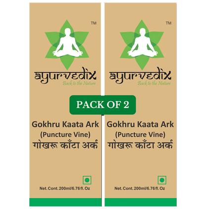 Ayurvedix Gokhru Kaata Ark (200ml Each) - Classic Derma