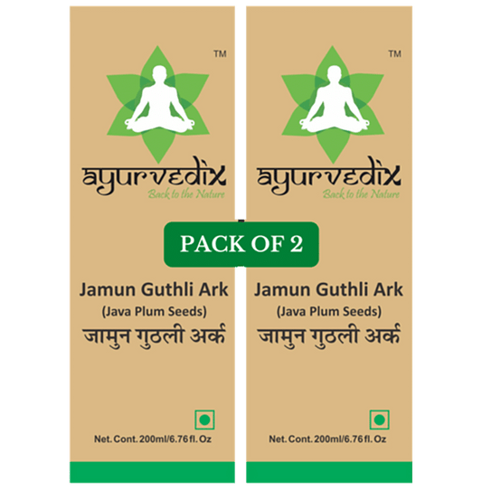 Ayurvedix Jamun Guthli Ark (200ml Each) - Classic Derma