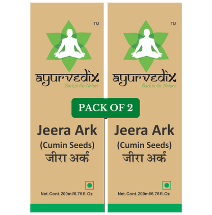 Ayurvedix Jeera Ark (200ml Each) - Classic Derma