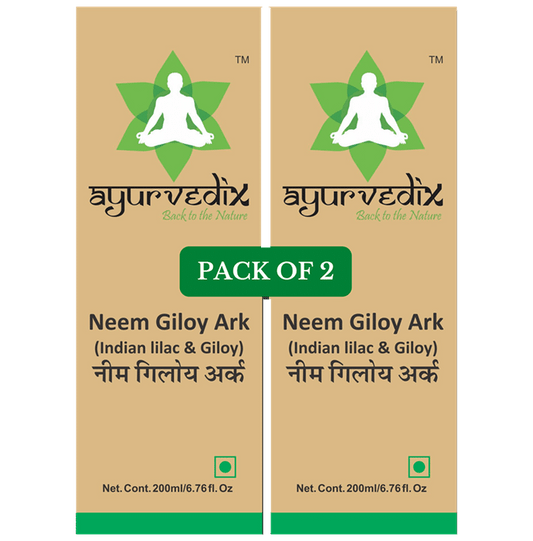 Ayurvedix Neem Giloy Ark (200ml Each) - Classic Derma