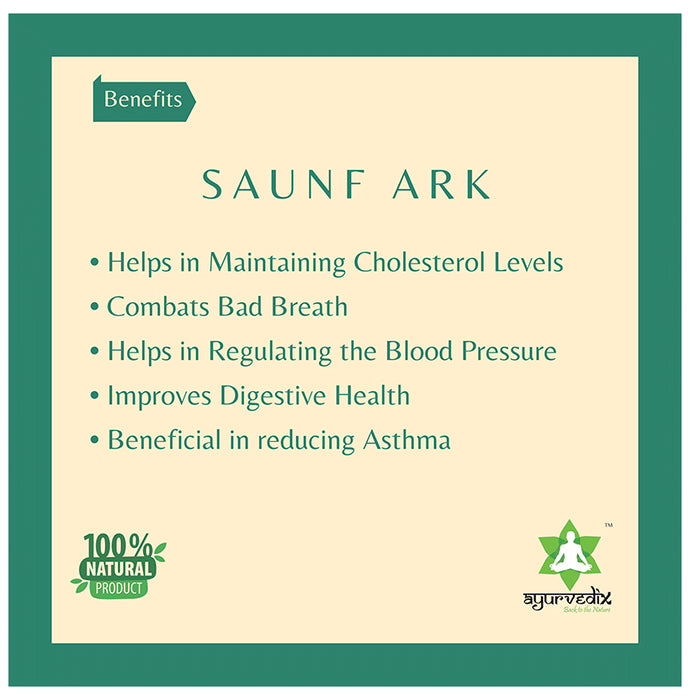 Ayurvedix Saunf Ark (200ml Each)
