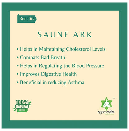 Ayurvedix Saunf Ark (200ml Each)