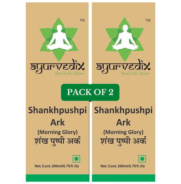 Ayurvedix Shankhpushpi Ark(200ml Each) - Classic Derma