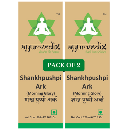 Ayurvedix Shankhpushpi Ark(200ml Each) - Classic Derma