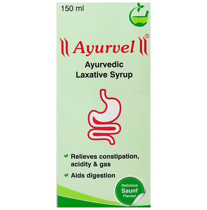 Ayurvel Ayurvedic Laxative Syrup Delicious saunf - Classic Derma