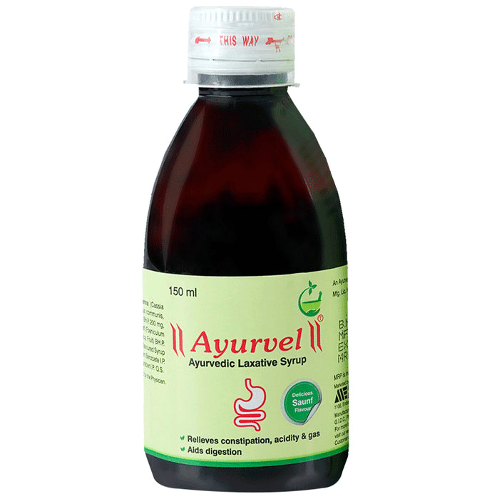 Ayurvel Ayurvedic Laxative Syrup Delicious saunf