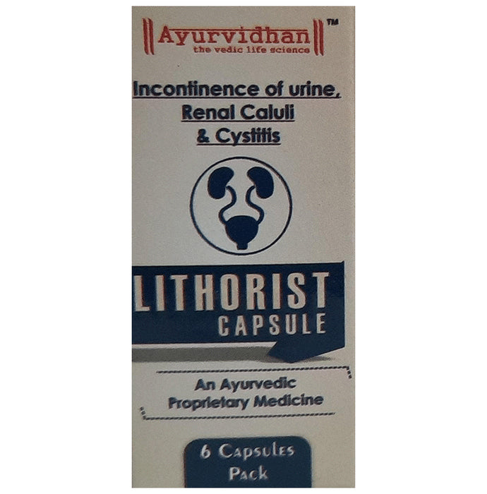 Ayurvidhan Lithorist Capsule - Classic Derma