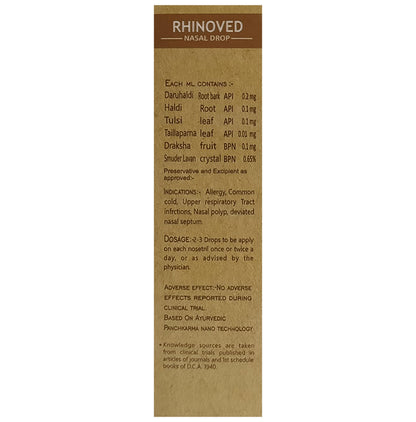 Ayurvidhan Rhinoved Nasal Drops