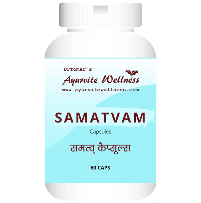Ayurvite Wellness Samatvam Capsule(60 Each) - Classic Derma