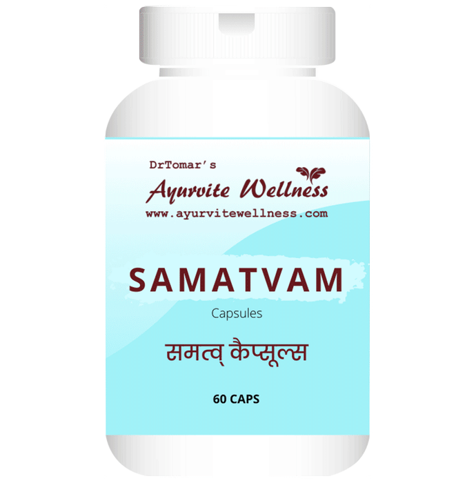 Ayurvite Wellness Samatvam Capsule(60 Each) - Classic Derma