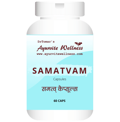 Ayurvite Wellness Samatvam Capsule(60 Each) - Classic Derma
