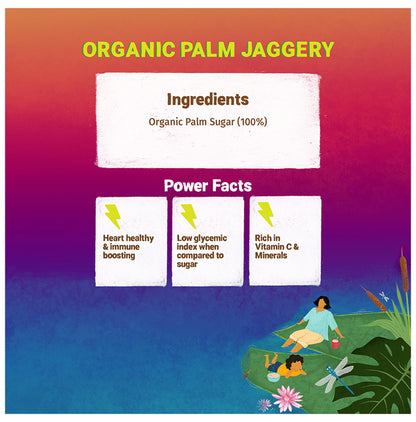 Tots and Moms Natural Sweetener Organic Palm Jaggery